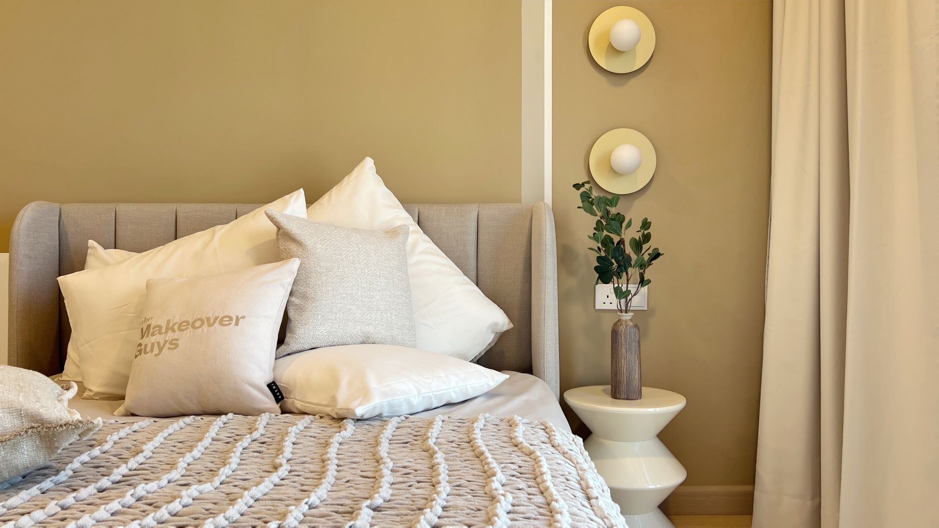 Contemporary bedroom interior design